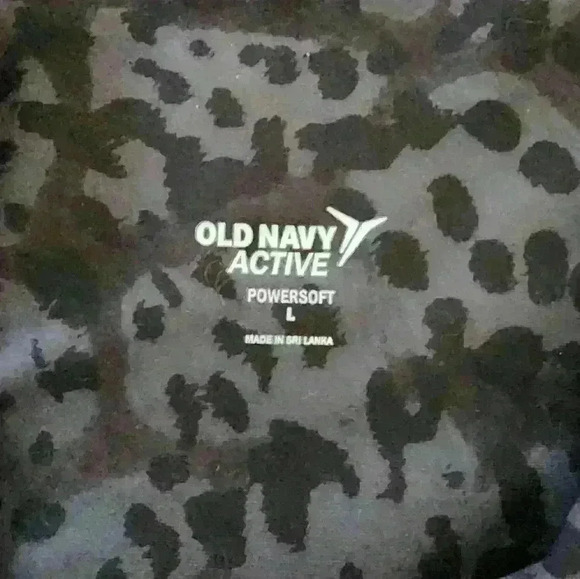 Old Navy leopard print athletic leggings size Large - Picture 7 of 7